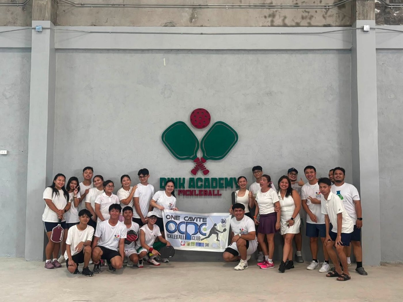 OCPC members visiting Dink Academy Pickleball