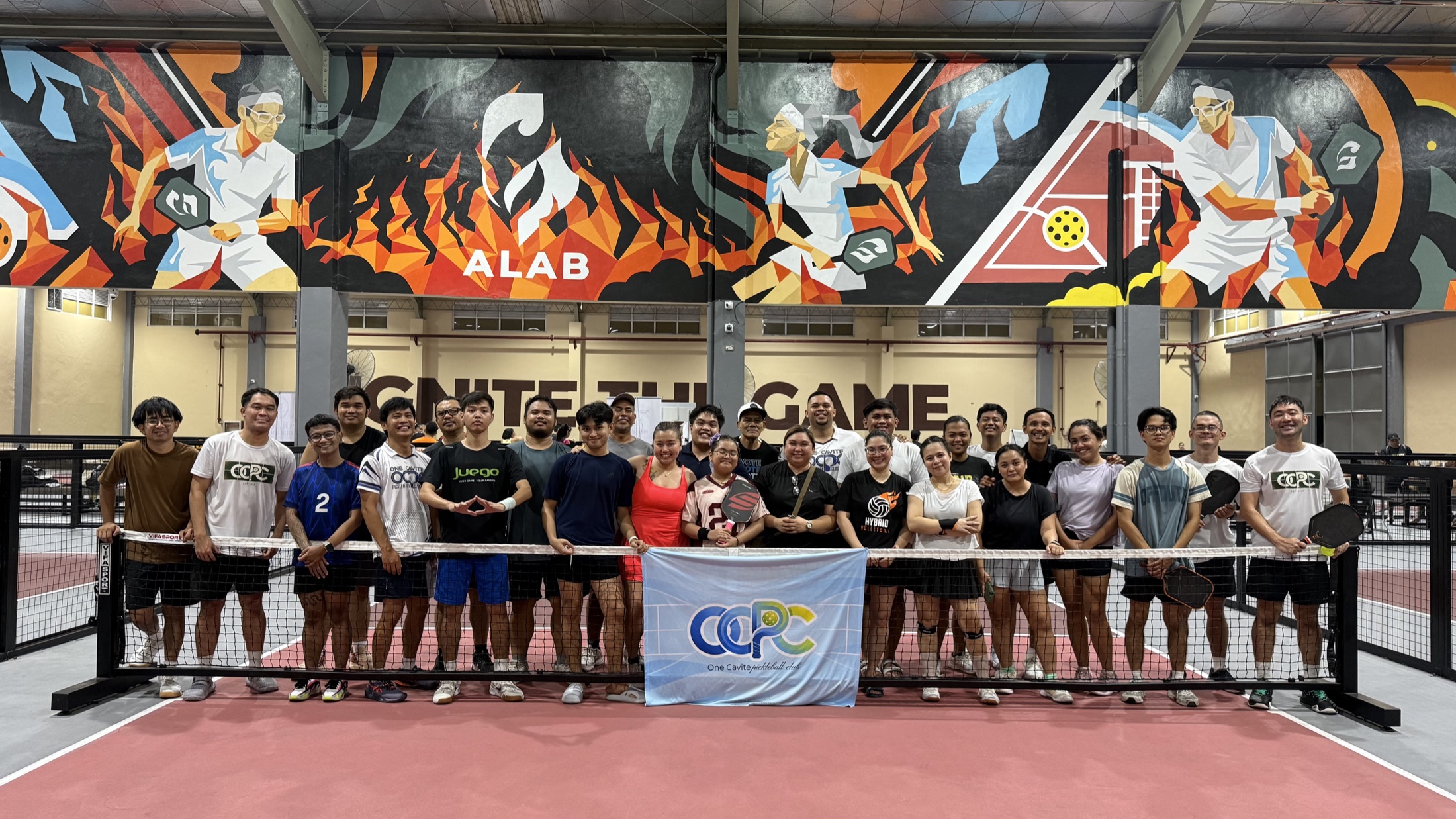 OCPC members at ALAB Pickleball Court in Imus, Cavite
