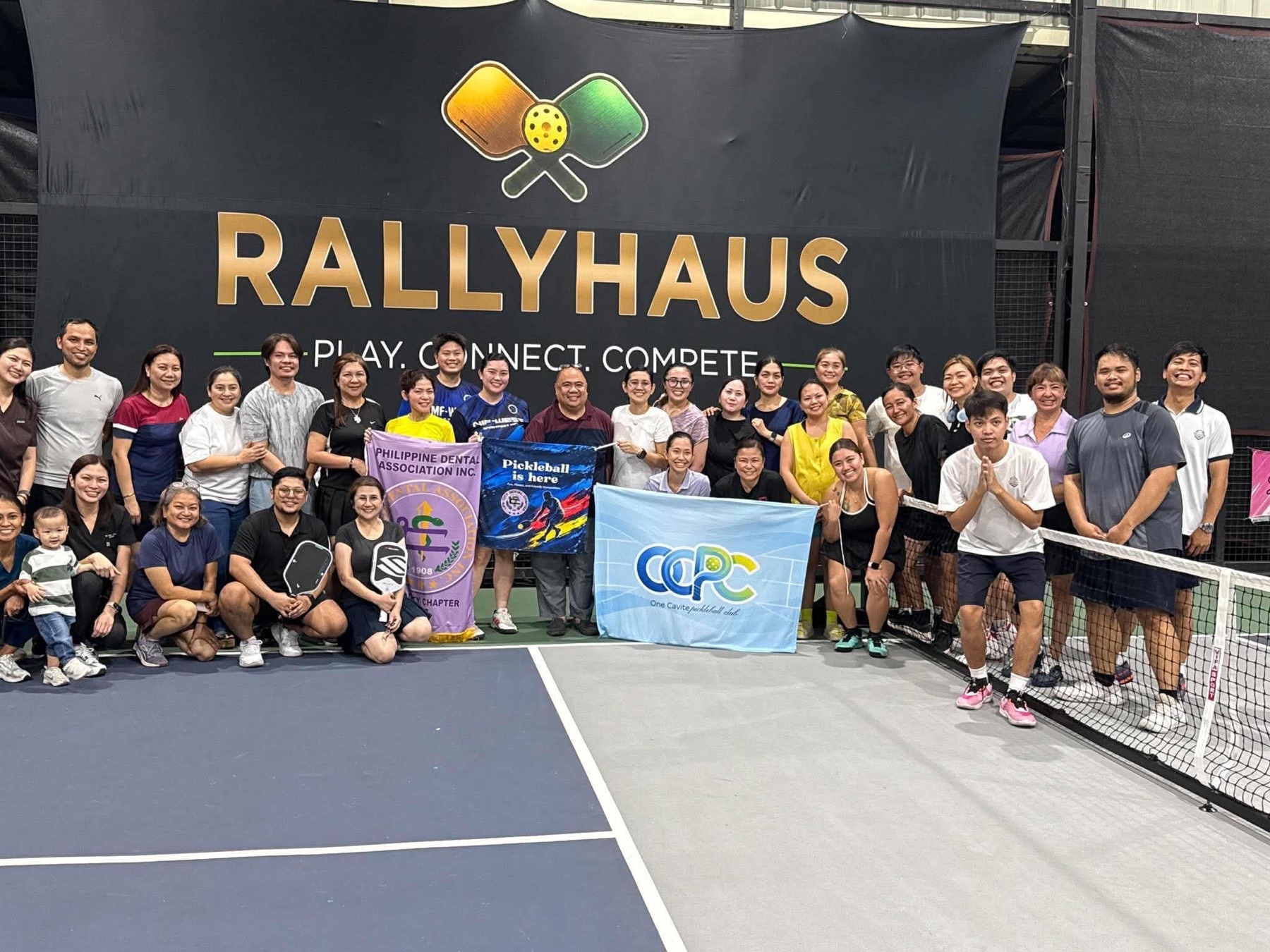 OCPC members at Rallyhaus in Lipa City