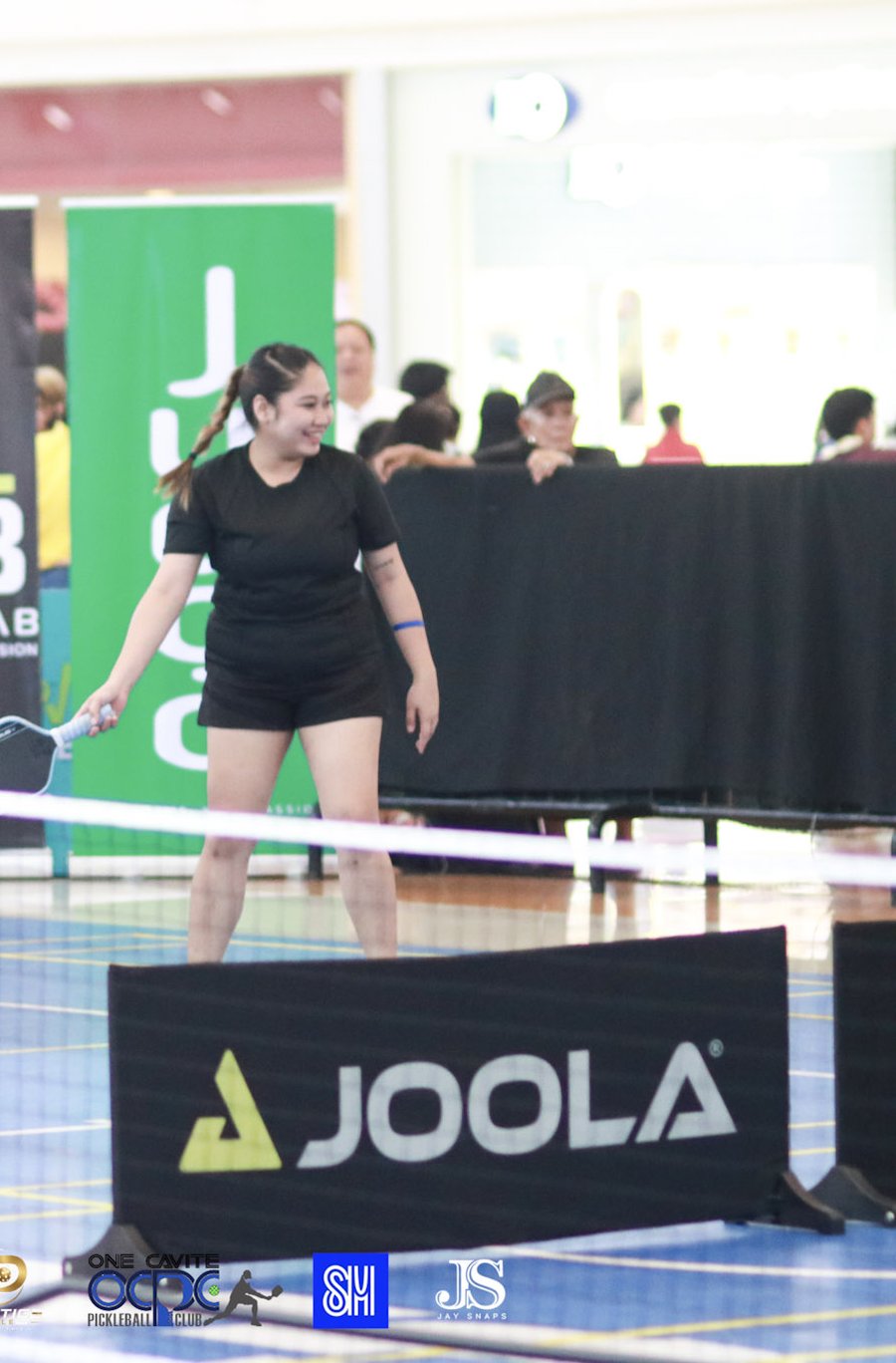 Ann playing pickleball