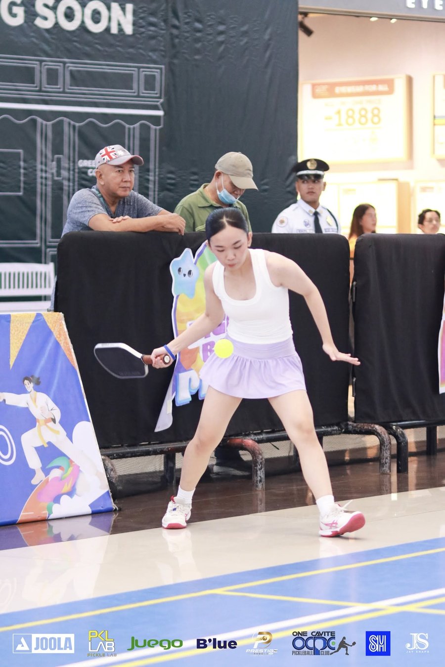 Heart playing pickleball