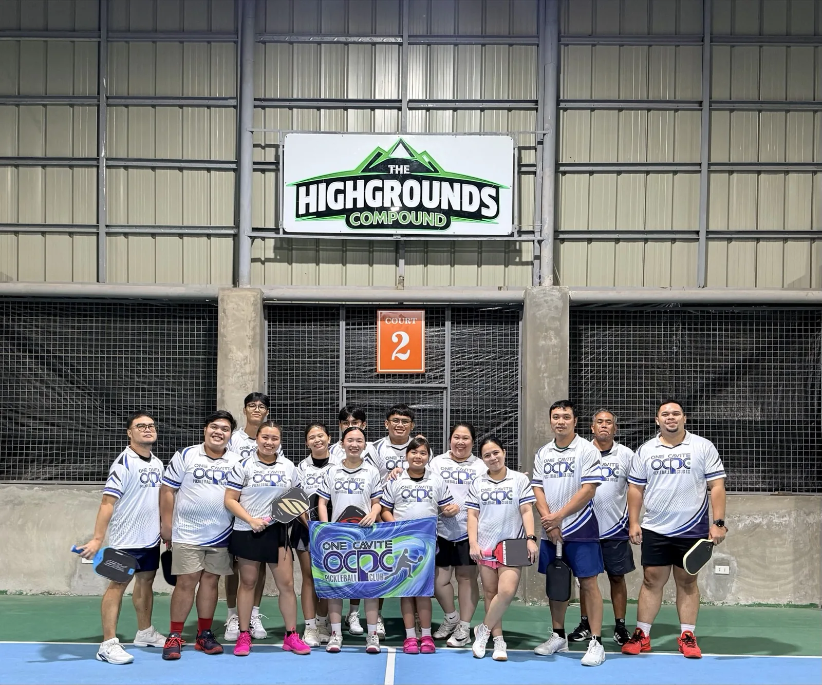 OCPC team photo at The Highgrounds Compound in Zambales