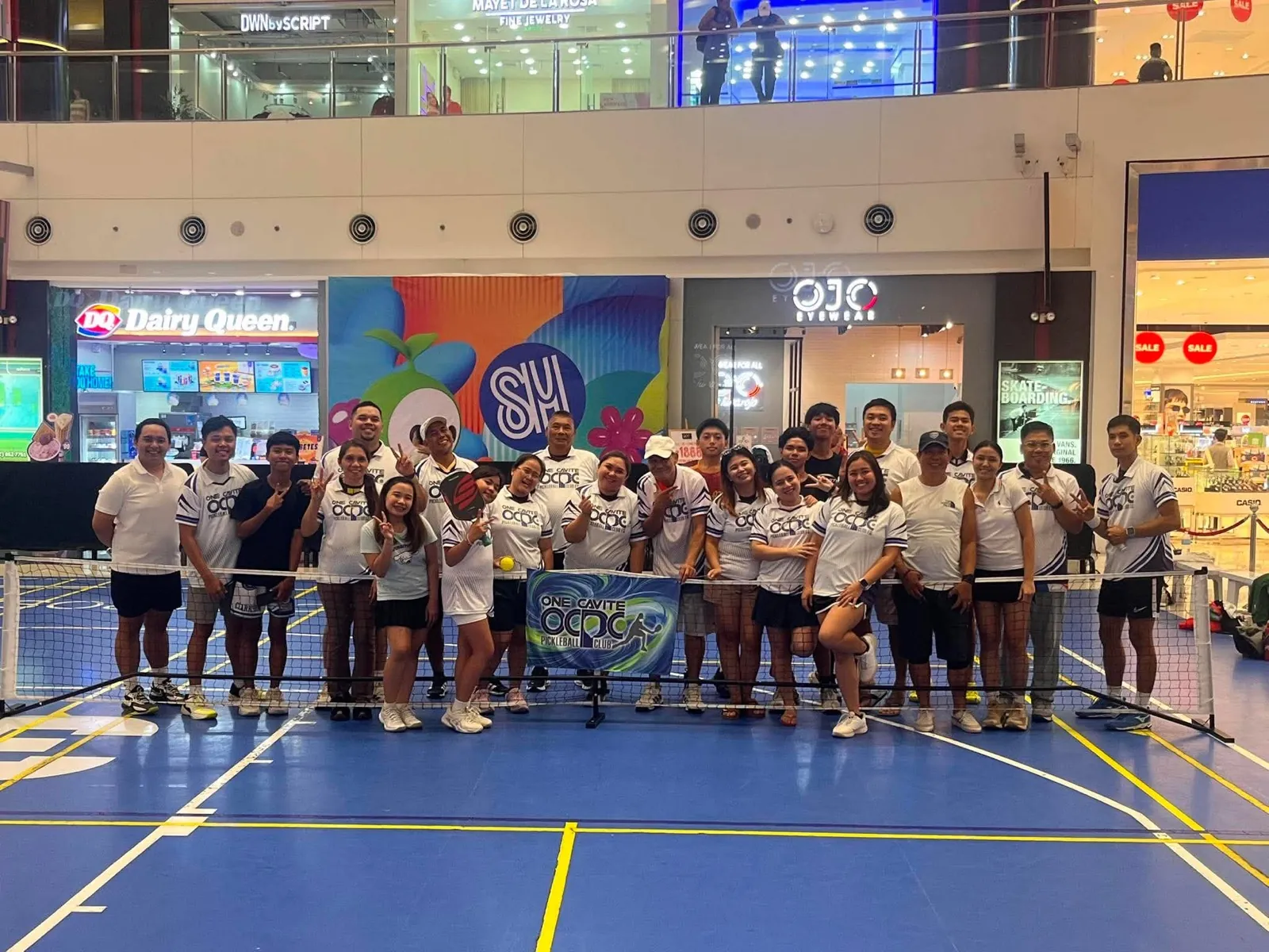 OCPC members at SM City Rosario open play