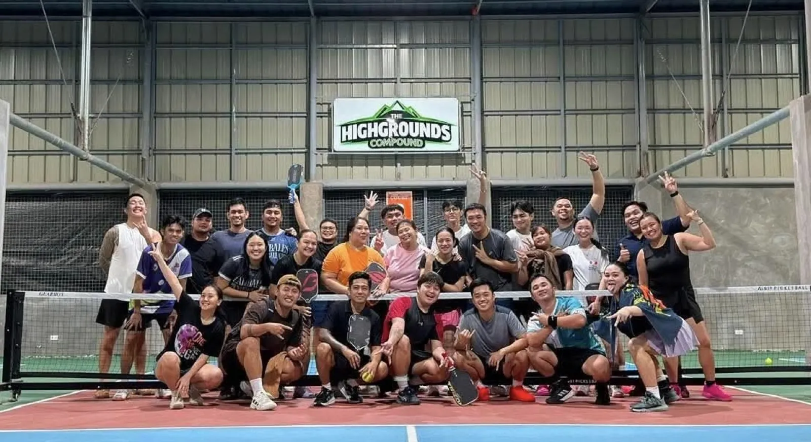 OCPC and Zambales Pickleball Club at The Highgrounds Compound