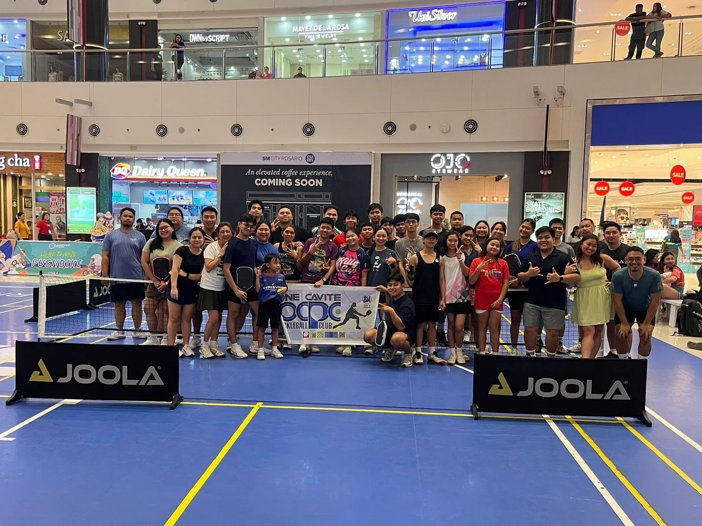 OCPC members at open play, SM City Rosario